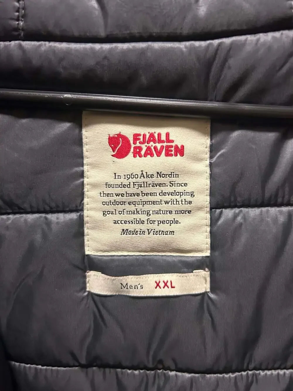 Fjallraven Mens Skogsö Padded Insulated Winter Jacket Deep Forest Green XXL